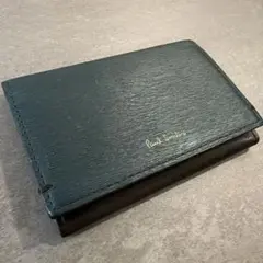 Paul Smith 名刺入れ カードケース レザー ダークグリーンのサムネイル