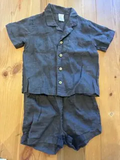 H&M ベビー セットアップ ダークグレー 80cm