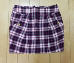 ミニスカート　チェック柄　タイトスカートトミーヒルフィガー　チェック　スカート