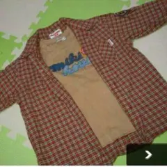 110㌢   『ミキハウス』重ね着２枚セット★