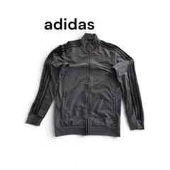 adidas アディダス トラックジャケット ブラック（S）3本ブラックライン