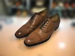 ジャンカルロ モレリ　本革 ビジネス size 40 / 25.5cm ブラウン