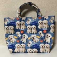 トートバッグ　マルチーズ
