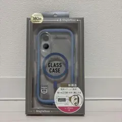 【新品未使用】NEW GLASS CASE 水色スマホケース iPhone16のサムネイル