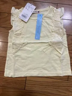 ブランシェス★イエロー フリル Tシャツ 100cmのサムネイル