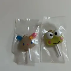 サンリオカラフルキャンディチャーム　ウサハナ　けろけろけろっぴ