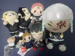 呪術廻戦　鬼滅の刃 東京リベンジャーズ　スパイファミリー　ぬいぐるみ セット