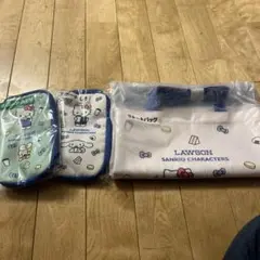 LAWSON サンリオキャラクター トートバッグとポーチセット