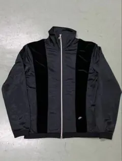 00s NIKE 切り替えトラックジャケット　Lサイズ　ベロア