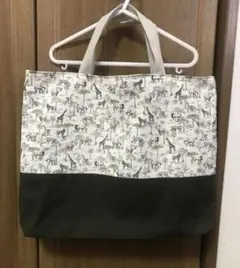 ミナペルホネン RUN RUN RUN トートバッグ ハンドメイド - メルカリ