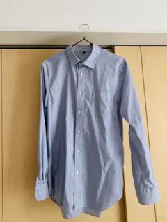 【無印良品】ストライプシャツ Lサイズ