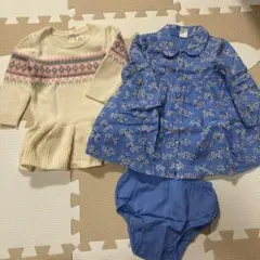 baby gap ワンピース　まとめ売り　6-12m　ベビーギャップ