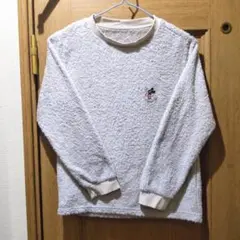 ディズニー　ミッキーのふわふわトップス　サイズ150　(909)