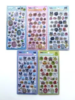 【正規品】ボンボンドロップシール　プチドロップシール　たまごっち　5種セット