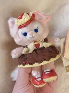 新作　香港ディズニー　スイーツシリーズリーナベル ぬいぐるみキーチェーン