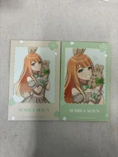 学マス GIGO トレーディングミニフォトカード 清夏