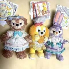 【美品タグ付き】ディズニーストア クラリス 3点セット キーチェーン 美品タグ付き】ディズニーストア クラリス 3点セット キーチェーン