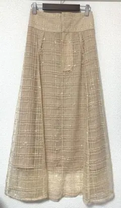 マジェスティックレゴン　バックレースアップフレアスカート