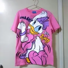 美品　レア　ディズニー公式　デイジーTシャツ デイジーダック