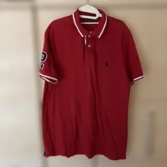 ラルフローレン 赤 ポロシャツ