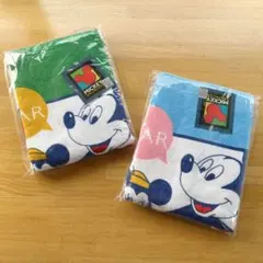 ディズニー　ミッキー　タオル　2枚セット