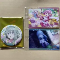 草薙寧々　プロセカ　缶バッジ　キャラバッジ　ウエハースカード　3点セット