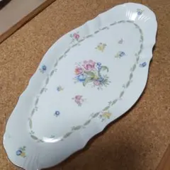 MIKASA 楕円形 プレート 花柄 皿のサムネイル