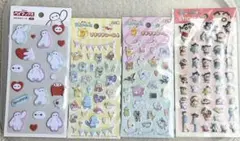 セリア　プチプチシール　ポケモン　ベイマックス　クレヨンしんちゃん