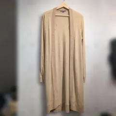 Tommy Hilfiger ベージュ ロングカーディガン M