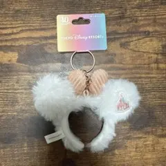 東京ディズニーリゾート ミニーマウス耳型キーホルダー