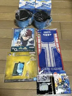 ヒロアカ 一番くじ ショート フラップマグ ジャガードタオル　ユニバコレクタブル