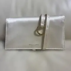BVLGARI ブルガリ　サテン生地　ノベルティポーチ