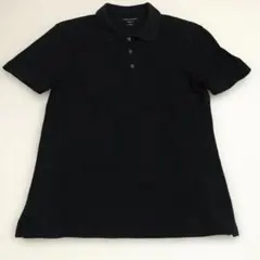 Banana Republic ブラック プレミアムポロシャツ スリムフィット