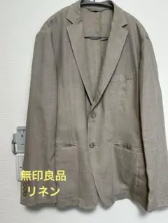 美品 無印良品 メンズ リネン ジャケットのサムネイル
