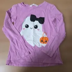 H&M 長袖カットソー ハロウィーン122/128cm
