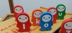 木のおもちゃ アルファベット ドミノのサムネイル