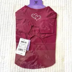 ANNA SUI 春夏用　犬服　ロゴTシャツワンピースパープル価格3,740円のサムネイル
