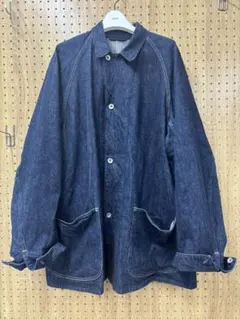 新品未使用　comoli デニム カバーオール ダークブルー 新品未使用 comoli デニム カバーオール ダークブルー 2025年最新