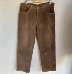 ヴィンテージ コーデュロイパンツ ワークパンツ アメリカンカジュアル 古着 茶系