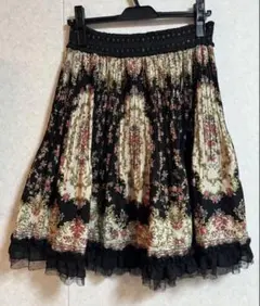 axes femme プリーツスカート