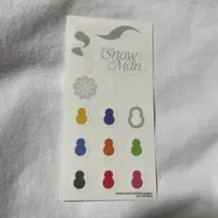 SnowMan 1st POP-UP 東京 大阪 限定 入場特典 ステッカー
