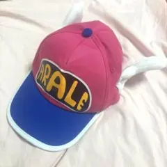 アラレちゃん 耳付きキャップ ピンク／ブルー