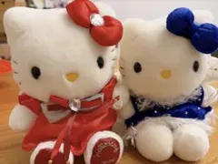 早者勝ちレトロキティ非売品Hello Kittyペアぬいぐるみ貴重な