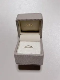 ete k10 イエローゴールド　保証書あり　箱無し　11号 K10ゴールド ｜ ete／ete bijoux | エテ／エテビジュー 公式サイト