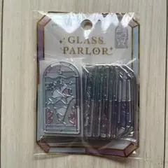 グラスパーラーステッカー☆マーメイドパフェ☆パープル