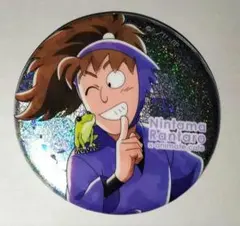 忍たま乱太郎 鉢屋三郎 グリッター缶バッジ アニメイトカフェ 梅雨の日