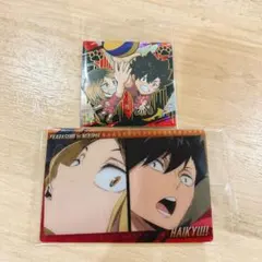 ハイキュー ステッカーくじ ジャンプショップ 特典 限定 夜久 黒尾 孤