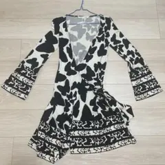 DIANE von FURSTENBERG バタフライ柄 カーディガンのサムネイル