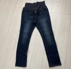【美品】トップバリュ マタニティ デニムパンツ ジーンズ Lサイズ イオン1