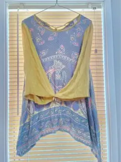 Shanti ペイズリーチュニック 七分袖のサムネイル